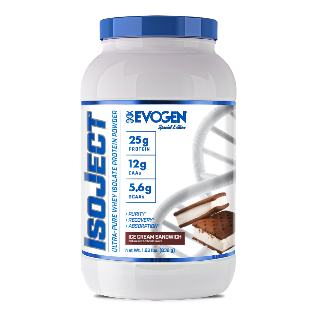 Evogen Nutrition – Evo Isoject 1.82 lb Ice Cream Sandwich – Proteínas