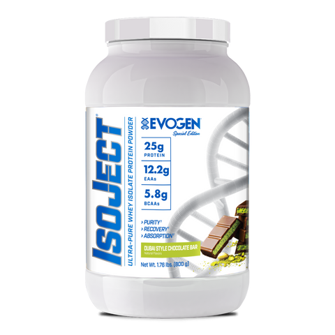 EVOGEN NUTRITION Evogen Nutrition Evo Isoject 1.81 Lbs Dubai Chocolate Style Nuevo