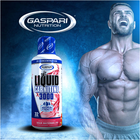 GASPARI NUTRITION Gaspari Nutrition Gn L-carnitine Liquid 3000 16 Oz Sour Watermelon