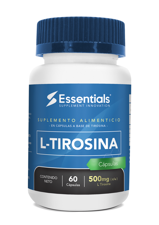 L-Tirosina 500Mg 60 Caps