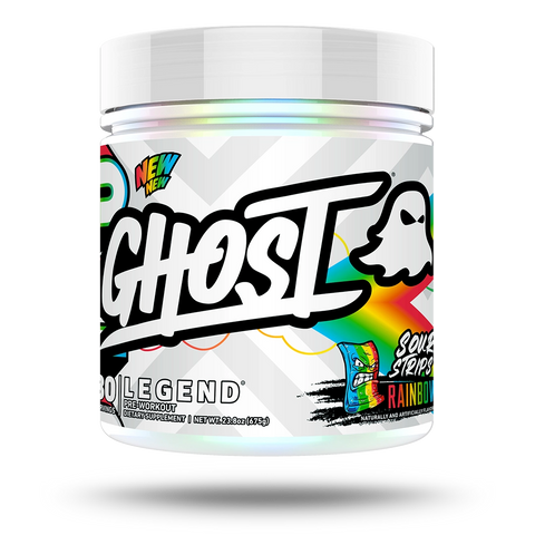 GHOST Ghost Legend Pre-workout 30 Servicios Sour Strips Rainbow