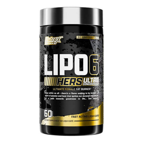 Nutrex Nt Lipo 6 Black Uc Hers 60 Cápsulas