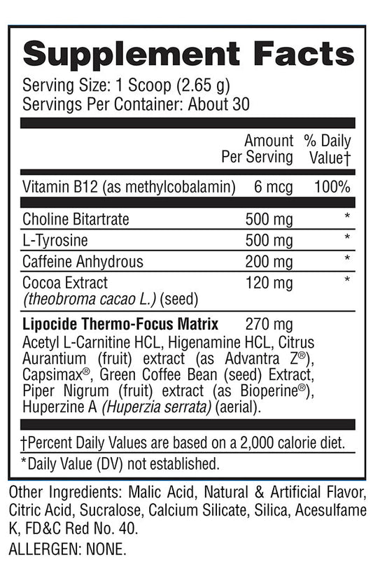 Evogen Nutrition Lipocide Ir (30 Serv) Fruit Punch