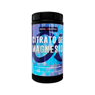 ALPHA NUTRITION Alpha Nutrition Alpha Citrato De Magnesio 30 Cápsulas