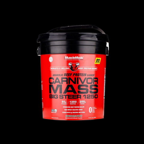 Musclemeds Mmd Carnivor Mass Big Steer Bag 15 Lbs Chocolate