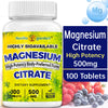 Pn Magnesium Citrate 500 Mg 100 Cápsulas