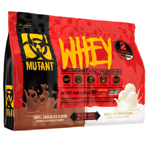 MUTANT Mut Mutant Whey 4 Lbs Triple Chocolate & Vainilla Ice
