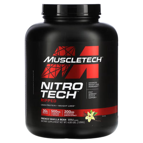 MUSCLETECH Muscletech Nitro-tech Ripped 4 Lbs Vainilla
