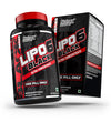 Nutrex Nt Lipo 6 Black Uc 60 Cápsulas Rojo (paquete De 12 Pzas)