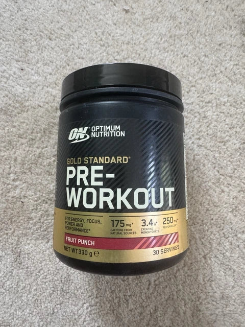 OPTIMUM NUTRITION Optimum Nutrition Gold Std Pre-workout 30 Servicios Fruit Punch