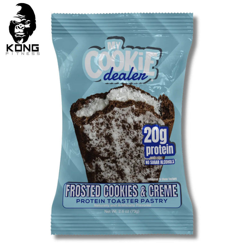 RAW Raw My Cookie Toaster Pastry Frosted 1 Piezahot Fudge Sundae
