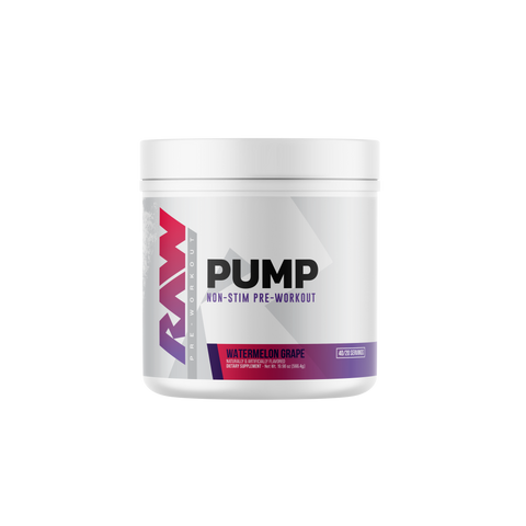 RAW Raw Pump 40 Servicios Non-stim Watermelon Grape Nuevo