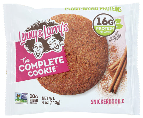 LENNY & LARRYS Lenny & Larrys L&l Complete Cookie 12 Cookies Snickerdoodle