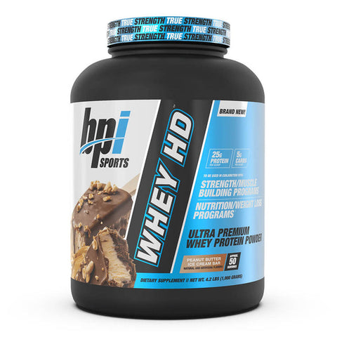BPI Bpi Whey-hd 4.1 Lbs Peanut Butter Ice Cream