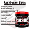 Psychozis Xquizofrenik Pre Workout 450 g Fresa