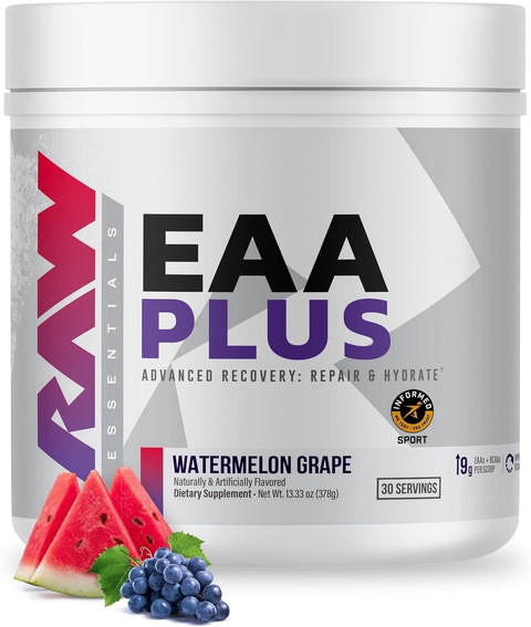 RAW Raw EAA Plus 30 Servicios Watermelon Grape Nuevo