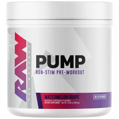 RAW Raw Pump 40 Servicios Non-stim Champion Mentality Edicion Limitada