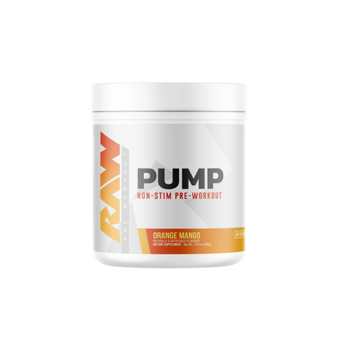 RAW Raw Pump 40 Servicios Non-stim Orange Mango Nuevo