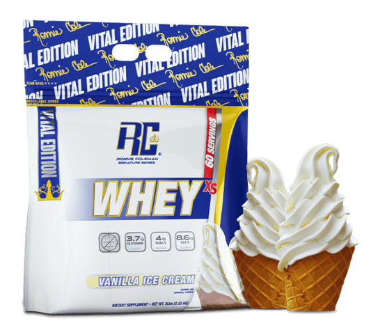 Ronnie Coleman Whey Xs 5 Lbs Vainilla Ice Cream