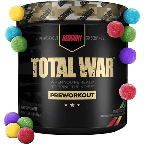 Redcon1 Total War Pre-work 30 Servicios Rainbow Candy