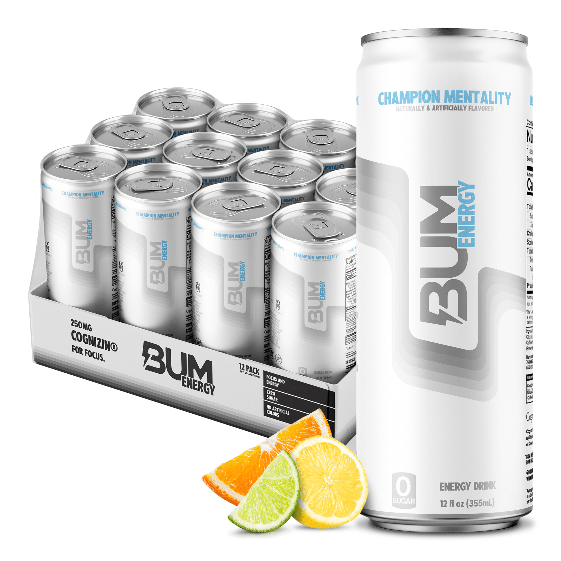 RAW Raw Bum Energy Drink 12 Oz/12 Pack Baja Skatt Nuevo