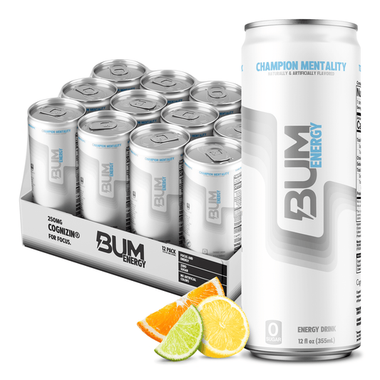 RAW Raw Bum Energy Drink 12 Oz/12 Pack Baja Skatt Nuevo