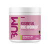 Raw Cbum Essential Tingle Free Pre-workout 30 Servicios Raspberry Lime