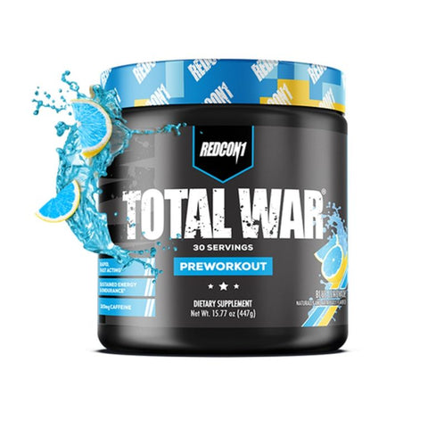 Redcon1 Total War Pre-work 30 Servicios Blue Lemonade