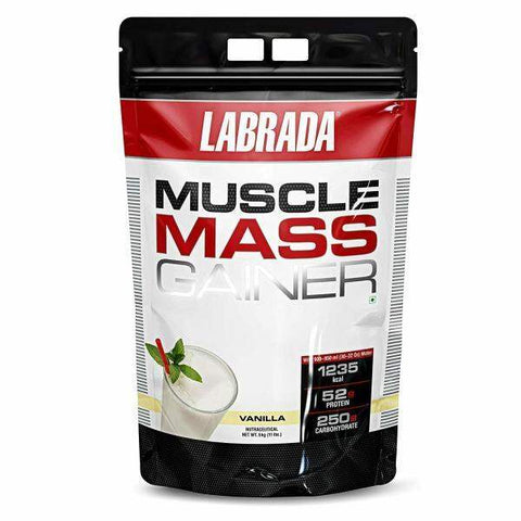 Labrada La Muscle Mass Gainer 12 Lbs Vainilla