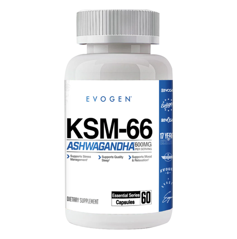 EVOGEN NUTRITION Evogen Nutrition Evo Ksm 66 Ashwagndha 60 Ct