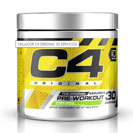 Cellucor C4 Original 30 Serv Green Apple