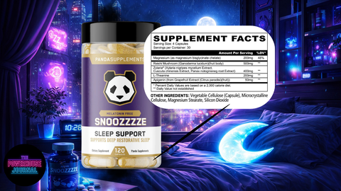 PANDA Panda Snoozzzze 120 Cápsulas Sleep Support "nuevo"