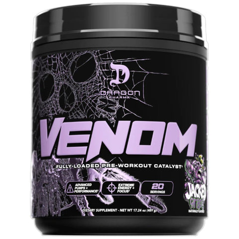 DRAGON PHARMA Dragon Pharma Dragon Venom Fully Loaded 20 Servicios Jacked Grape "nuevo"