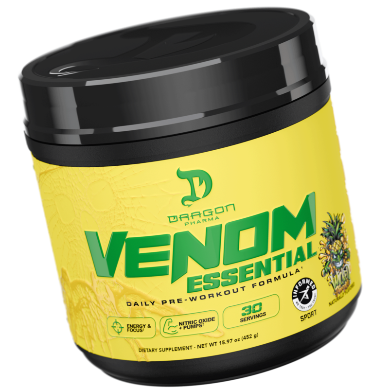 DRAGON PHARMA Dragon Pharma Dragon Venom Essential 30 Servicios Mangonada "nuevo Sabor"