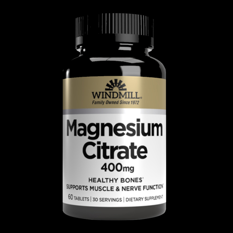 WINDMILL HEALTH PRODUCTS Windmill Health Products Whp Magnesium Citrate 400mg 60 Tabletas