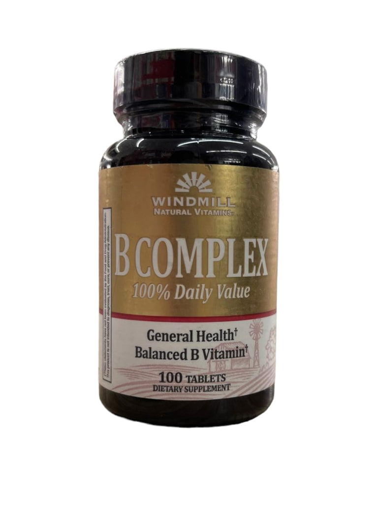 Windmill Health Products B-Complex 100 Caps