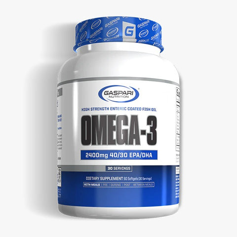 Gaspari Nutrition Gn Omega-3 Enteric Coated Fish Oil 60 Softgels