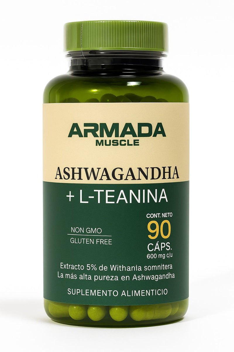 ARMADA Armada Ashwagandha + L-teanina 600 Mg 90 Cápsulas