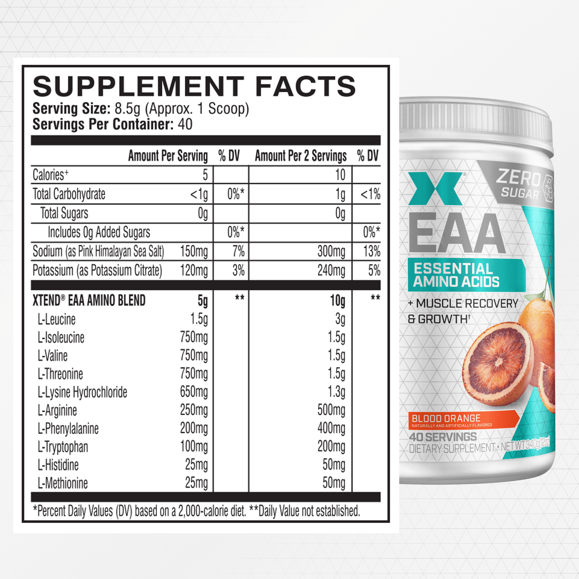 Scivation – Xtend EAA 40 Porciones Blood Orange