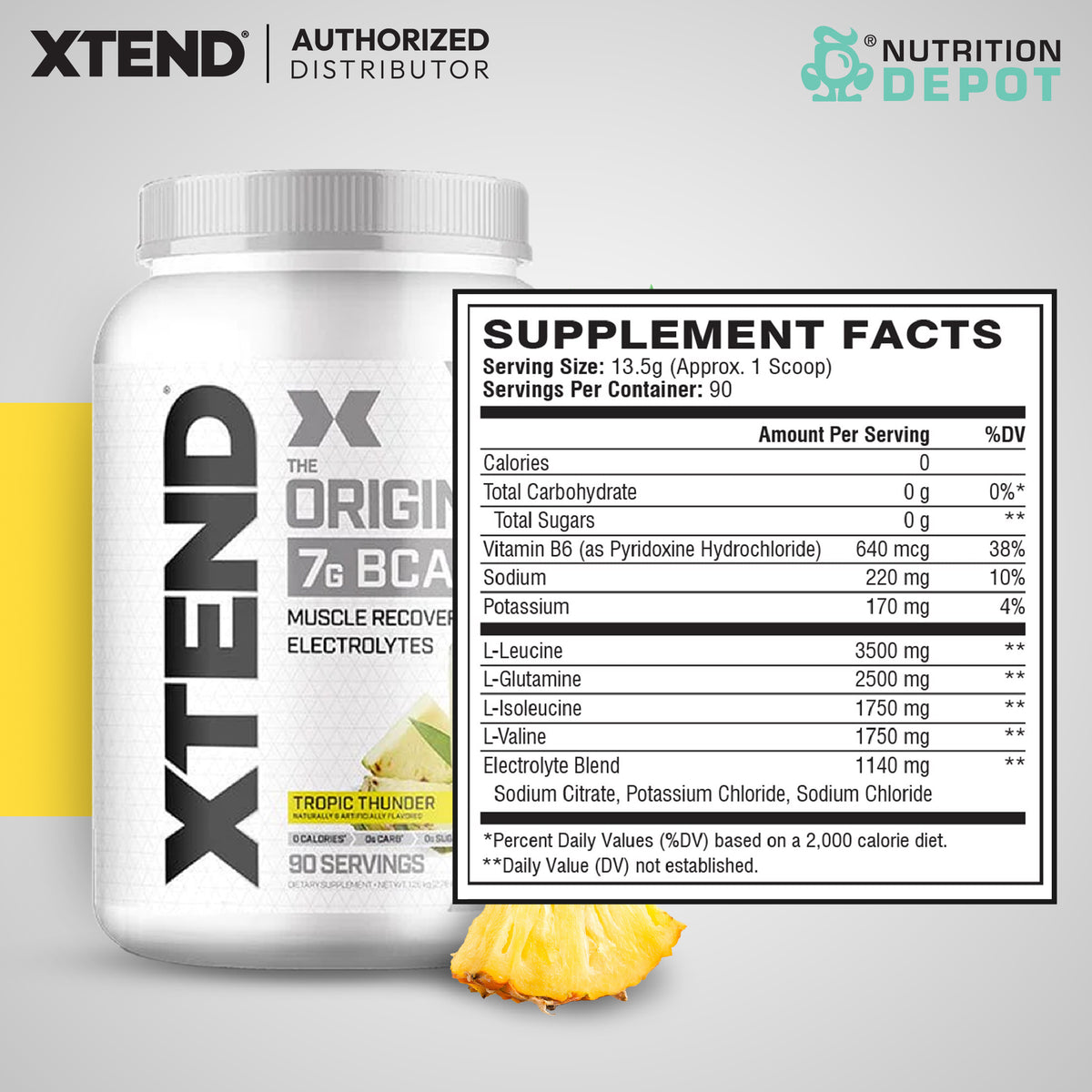 Scivation Xtend 90 Serv Tropic Thunder