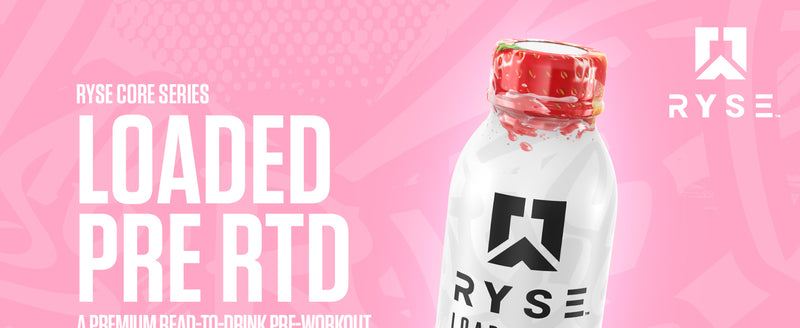 RYSE Ryse Loaded Pre-workout Rtd 12 Pack Pink Splash