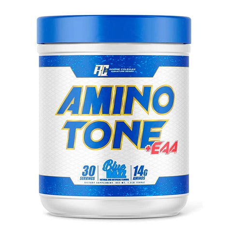 RONNIE COLEMAN Ronnie Coleman Ronnie Amino-tone + EAA 30 Servicios Blue Razz