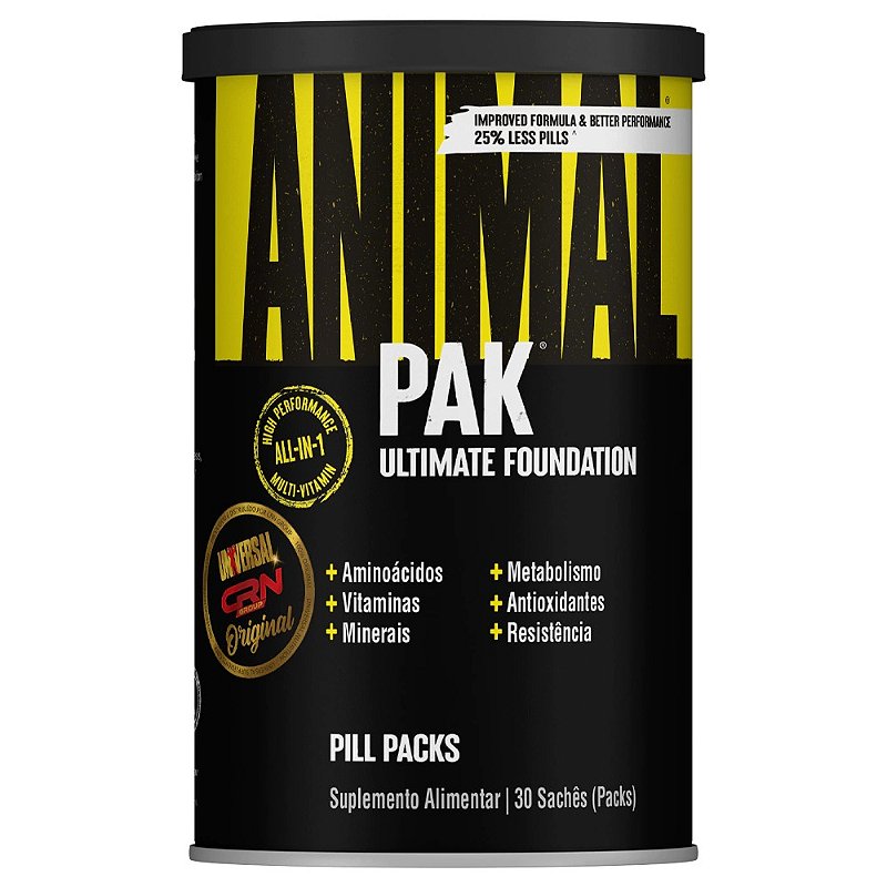 UNIVERSAL NUTRITION Universal Nutrition Universal Animal Pm 30 Packs