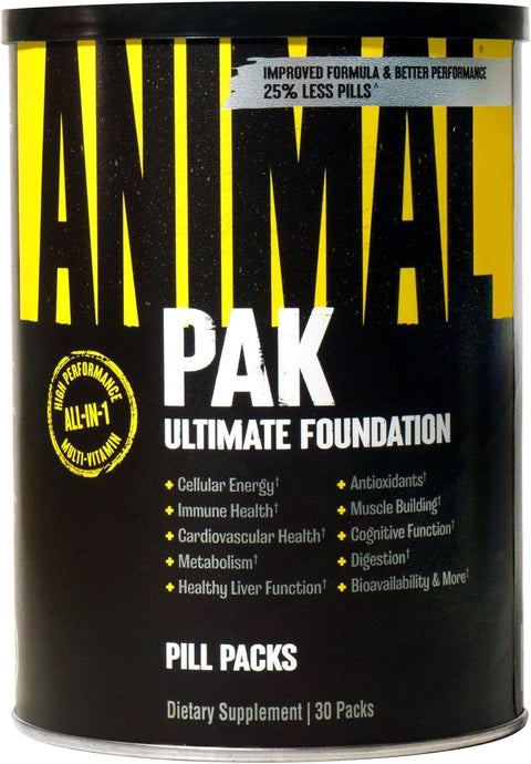 UNIVERSAL NUTRITION Universal Nutrition Universal Animal Pak C/30 Packs 8 Pills