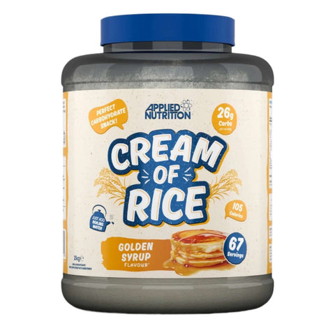Applied Nutrition Cream Of Rice 2kg Golden Syrup Nuevo