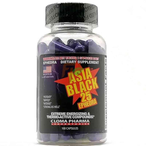 CLOMA PHARMA Cloma Pharma Clp Asia Black 100 Cápsulas