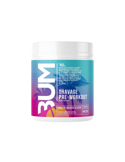 RAW Raw Cbum Thavage Pre-workout 40 Servicios Champion Mentality Nuevo