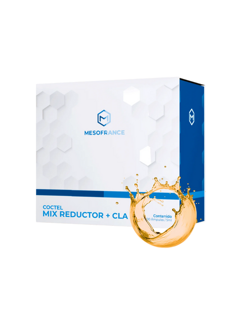 MESOFRANCE Mesofrance Coctel Mix Reductor + Cla Blister 10 Amp De 5 ml