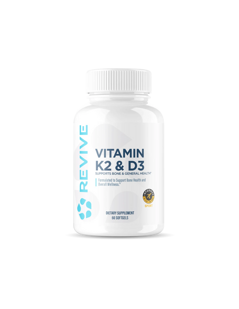 Rev Vitamin K2/d3 Supports Bone & General Health 60 Cápsulas