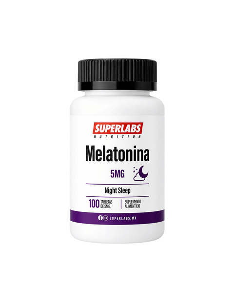 Superlabs Melatonina 5 Mg 100 Tabletas